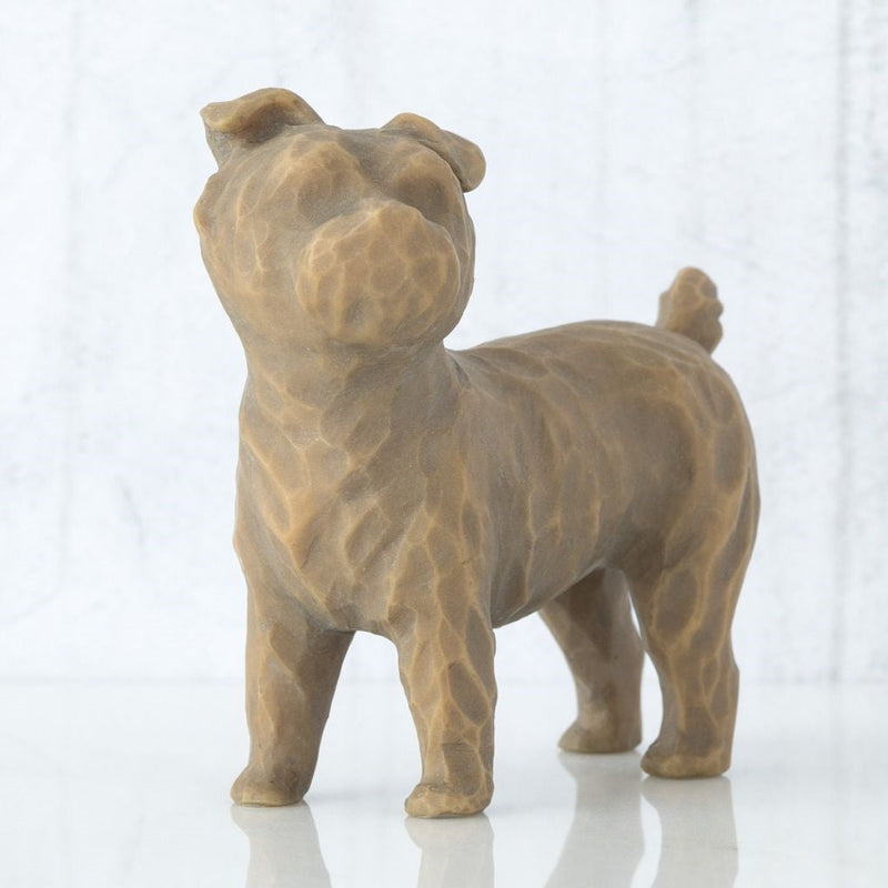 Love My Dog small standing figurine as a pet lover keepsake gift